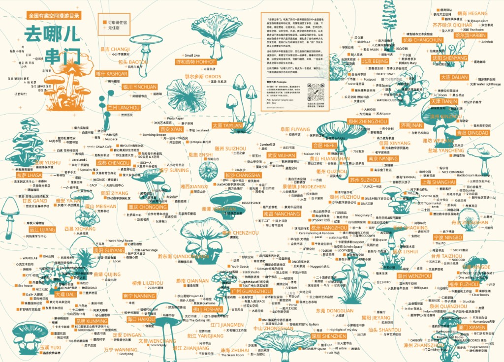 全国有趣空间漫游目录 — 去哪儿串门